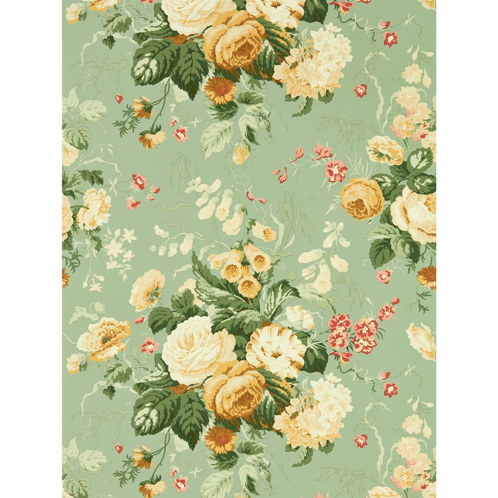 Stapleton Park Wallpaper 217047 by Sanderson in Sage Honey